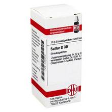 Abbildung: SULFUR D 30 Globuli 10 g, Globuli PZN 01787315 