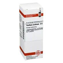 Abbildung: THALLIUM ACETICUM D 6 Dilution 20 ml, Dilution PZN 01788214 