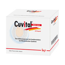 Abbildung: Cuvital Alpha Lipon Kapseln 120 St, Kapseln PZN 01797839 