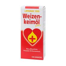 Abbildung: Weizenkeimöl plus 1000 Lipigran Grandel 250 ml, Öl PZN 01798690 