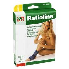 Abbildung: Ratioline active Fußgelenkbandage Größe XL 1 St, Bandage PZN 01805585 