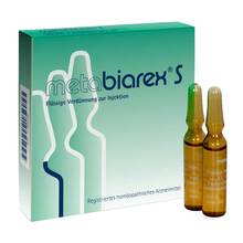 Abbildung: Metabiarex S Injektionslösung 5X2 ml, Injektionslösung PZN 01806780 