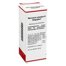 Abbildung: MERCURIUS CYANATUS N Oligoplex Liquidum 50 ml, Liquidum PZN 01812272 