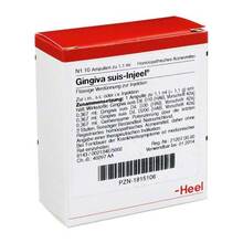 Abbildung: GINGIVA SUIS Injeel Ampullen 10 St, Ampullen PZN 01815106 