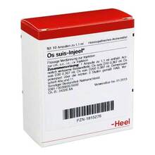 Abbildung: OS SUIS Injeel Ampullen 10 St, Ampullen PZN 01815276 