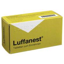 Abbildung: LUFFANEST Tabletten 100 St, Tabletten PZN 01828511 