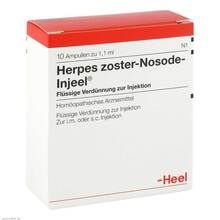 Abbildung: HERPES ZOSTER Nosode Injeel Ampullen 10 St, Ampullen PZN 01831186 