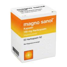 Abbildung: Magno Sanol Kapseln 50 St, Hartkapseln PZN 01834285 