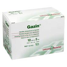 Abbildung: GAZIN Verbandmull 10 cmx5 m 4fach gerollt 1 St, Kompressen PZN 01835971 