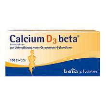 Abbildung: Calcium D3 beta Brausetabletten 100 St, Brausetabletten PZN 01842008 