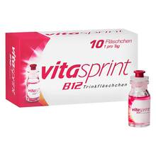 Abbildung: Vitasprint B12 Trinkfläschchen 10 St, Trinkampullen PZN 01843551 