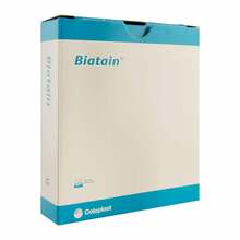 Abbildung: BIATAIN Schaumverband 5x7 cm nicht haftend 10 St, Verband PZN 01848028 
