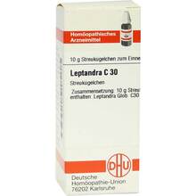 Abbildung: LEPTANDRA C 30 Globuli 10 g, Globuli PZN 01850605 