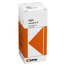 Abbildung: SYNERGON KOMPLEX 6 Sepia Tropfen 50 ml, Tropfen PZN 01855011 