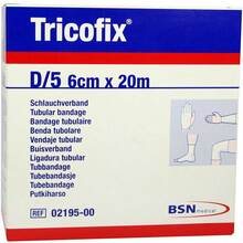 Abbildung: Tricofix Schlauchverband Größe D 6 cmx20 m 1 St, Verband PZN 01868976 