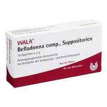 Abbildung: BELLADONNA COMP.Suppositorien 10X2 g, Suppositorien PZN 01880612 