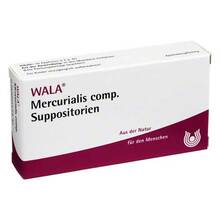 Abbildung: MERCURIALIS COMP.Suppositorien 10X2 g, Suppositorien PZN 01880687 