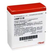 Abbildung: CAMP D 30 Ampullen 10 St, Ampullen PZN 01884018 