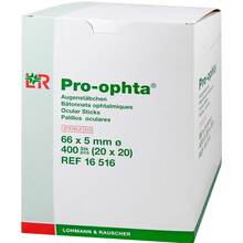 Abbildung: Pro-Ophta Augenstäbchen steril 400 St, Verband PZN 01890734 