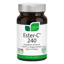 Abbildung: Nicapur Ester-C 240 Kapseln 30 St, Kapseln PZN 01891188 