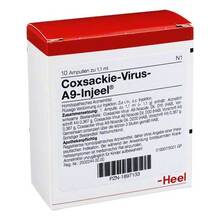 Abbildung: Coxsackie-Virus A9 Injeel Ampullen 10 St, Ampullen PZN 01897133 