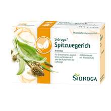 Abbildung: Sidroga Spitzwegerich Tee Filterbeutel 20X1.4 g, Tee PZN 01906501 