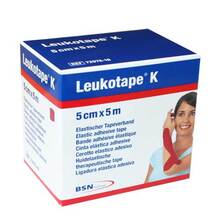 Abbildung: LEUKOTAPE K 5 cm rot 1 St, Verband PZN 01907392 