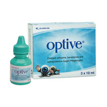 Abbildung: OPTIVE Augentropfen 3X10 ml, Augentropfen PZN 01909184 