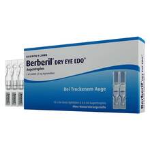 Abbildung: Berberil Dry Eye Edo Augentropfen 10X0.6 ml, Augentropfen PZN 01929471 