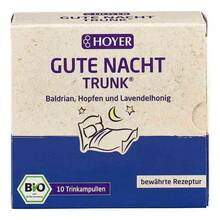 Abbildung: Hoyer Gute Nacht Trunk Trinkampullen 10X10 ml, Trinkampullen PZN 02002747 