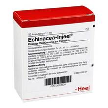 Abbildung: ECHINACEA INJEEL Ampullen 10 St, Ampullen PZN 02019630 