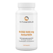 Abbildung: Krillöl 500 mg Antarktik Kapseln 100 St, Kapseln PZN 02036367 