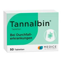 Abbildung: Tannalbin Tabletten 50 St, Tabletten PZN 02036769 