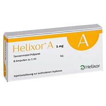 Abbildung: Helixor A Ampullen 1 mg 8 St, Ampullen PZN 02043404 