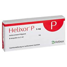 Abbildung: Helixor P Ampullen 1 mg 8 St, Ampullen PZN 02043456 