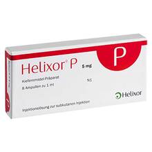 Abbildung: Helixor P Ampullen 5 mg 8 St, Ampullen PZN 02043522 