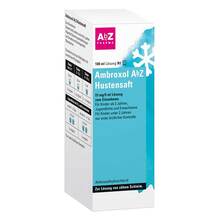 Abbildung: Ambroxol Abz Hustensaft 15 mg / 5 ml 100 ml, Lösung zum Einnehmen PZN 02058535 