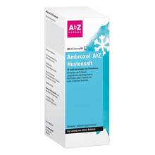 Abbildung: Ambroxol Abz Hustensaft 15 mg / 5 ml 250 ml, Lösung zum Einnehmen PZN 02058541 