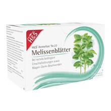 Abbildung: H&S Melissenblätter Filterbeutel 20X1.5 g, Filterbeutel PZN 02070499 