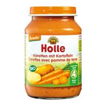 Abbildung: Holle Karotten mit Kartoffeln 190 g, Brei PZN 02075870 