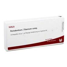 Abbildung: Periodontium / Stannum comp.Ampullen 10X1 ml, Ampullen PZN 02086419 