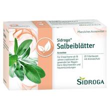 Abbildung: Sidroga Salbeiblätter Tee Filterbeutel 20X1.5 g, Tee PZN 02094287 