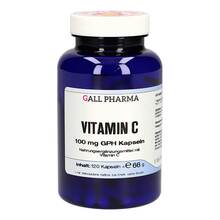 Abbildung: Vitamin C 100 mg Gph Kapseln 120 St, Kapseln PZN 02094459 