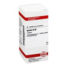 Abbildung: IGNATIA D 30 Tabletten 80 St, Tabletten PZN 02102555 