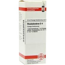 Abbildung: RHODODENDRON D 4 Dilution 20 ml, Dilution PZN 02104761 