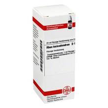 Abbildung: Rhus Toxicodendronicodendron D 12 Dilution 20 ml, Dilution PZN 02104979 