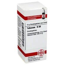 Abbildung: TABACUM D 30 Globuli 10 g, Globuli PZN 02107073 