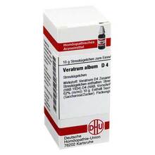 Abbildung: VERATRUM ALBUM D 4 Globuli 10 g, Globuli PZN 02108144 