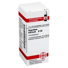 Abbildung: Argentum nitricum D 30 Globuli 10 g, Globuli PZN 02109936 