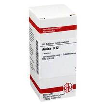 Abbildung: ARNICA D 12 Tabletten 80 St, Tabletten PZN 02110307 